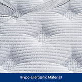 Mattress Toppers: King Mattress Latex Pillow Top Pocket Spring Foam Medium Firm