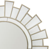 Mirrors: Wall Mirror MDF Silver Clear Image Lightweight MRR-02