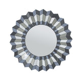 Desktops & Accessories: Wall Mirror MDF Smokey Silver And Grey Clear Image MRR-05