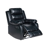 Arm Chairs & Recliners: Chelsea 1R Seater Finest Leatherette Recliner Feature Console LED Light Ultra Cushioned