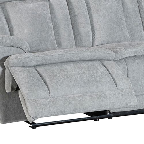 3 Seater Power Recliner Chair in Grey