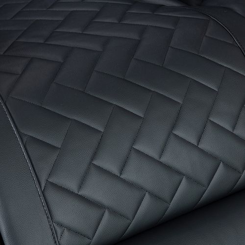 3+2 Seater Power Recliner Sofa Set with LED Light In Black