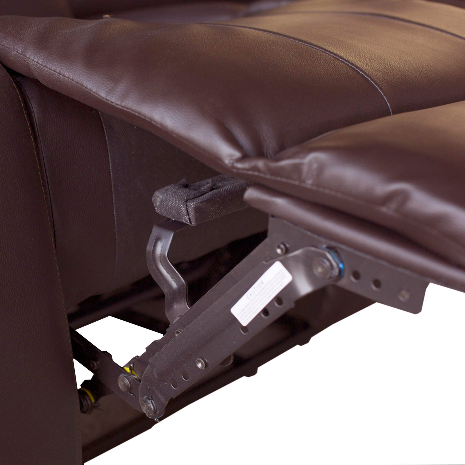 Arm Chairs & Recliners: 3+2 Seater Recliner Sofa In Faux Leather Lounge Couch in Brown