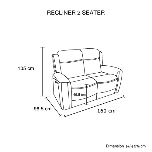 Sofas & Sofa Beds: 3-2-1 Seater Electric Leather/PVC Black Recliner Set