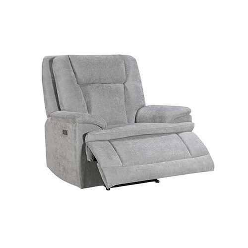 3+1+1 Seater Power Recliner Sofa Set in Grey