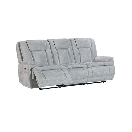 3+2 Seater Power Recliner Sofa Set in Grey
