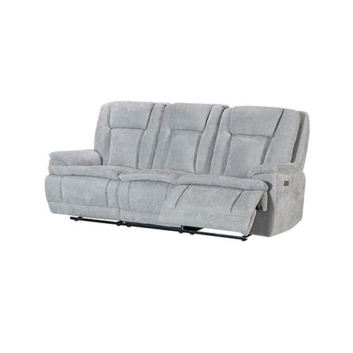 3+2 Seater Power Recliner Sofa Set in Grey