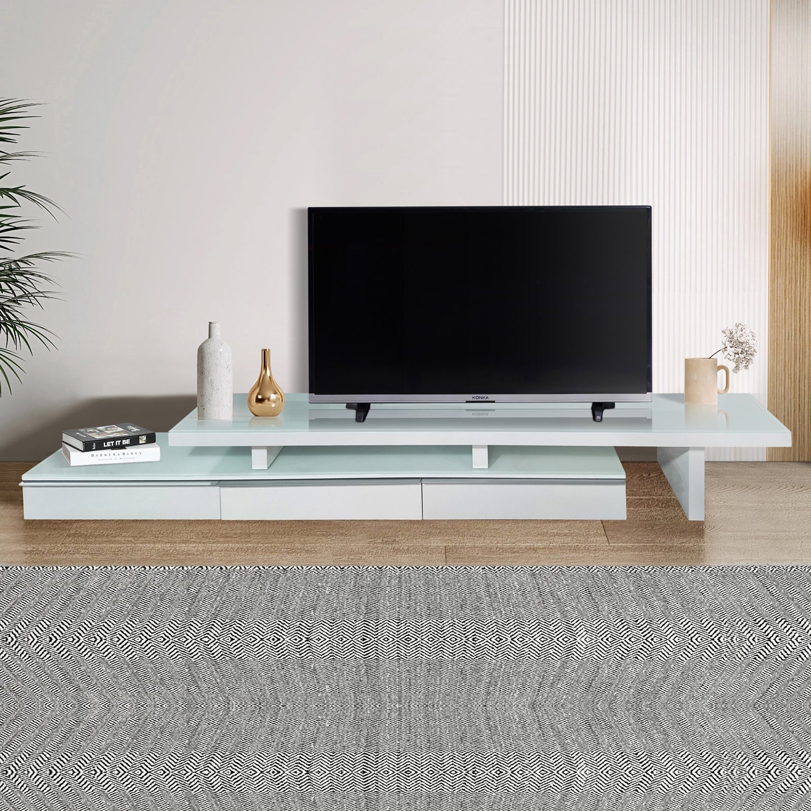TV Units: Marlin Tv Unit White