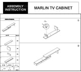 TV Units: Marlin Tv Unit White