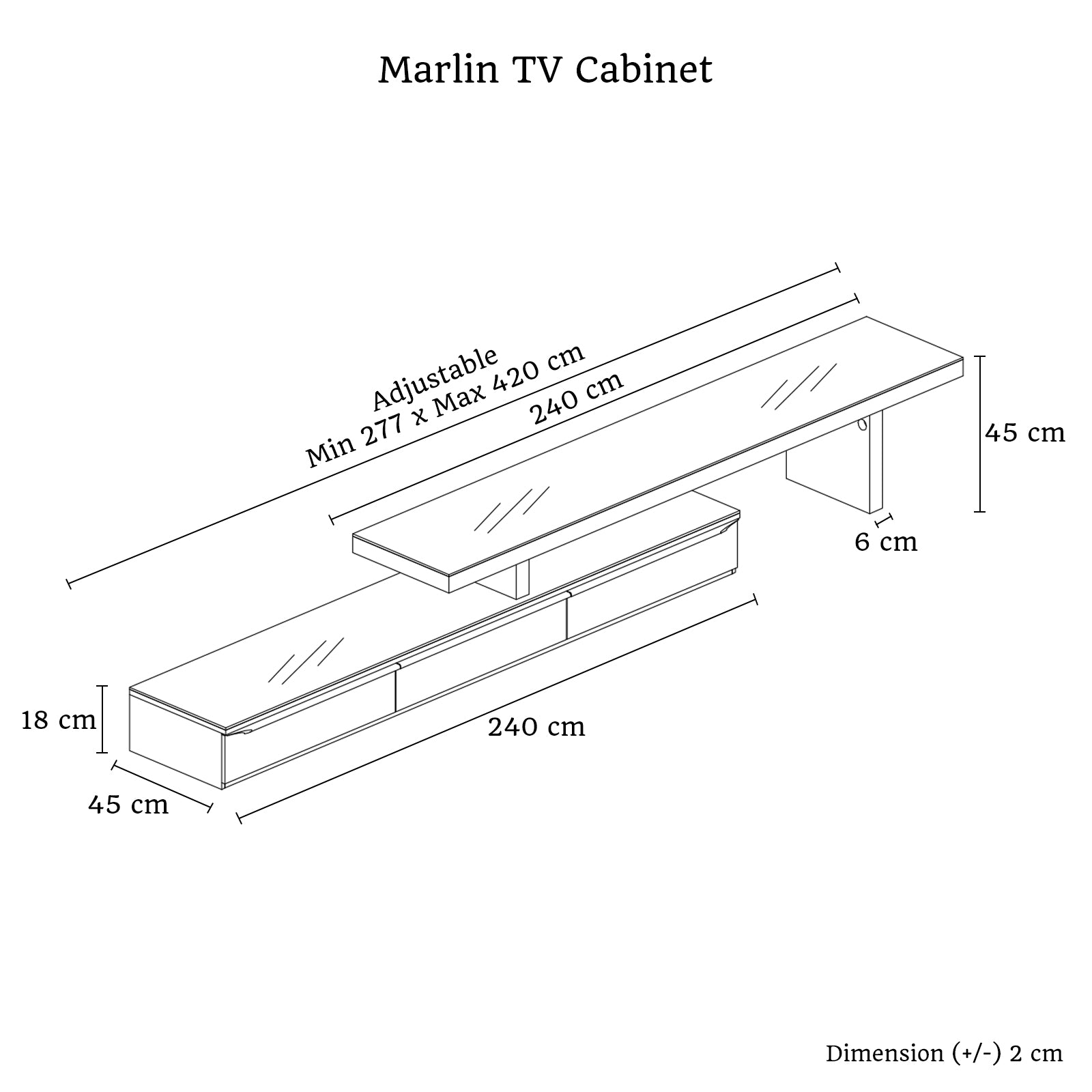 TV Units: Marlin Tv Unit White
