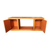 TV Units: TV Cabinet MDF Brown Colour Two Sideboards Open Space