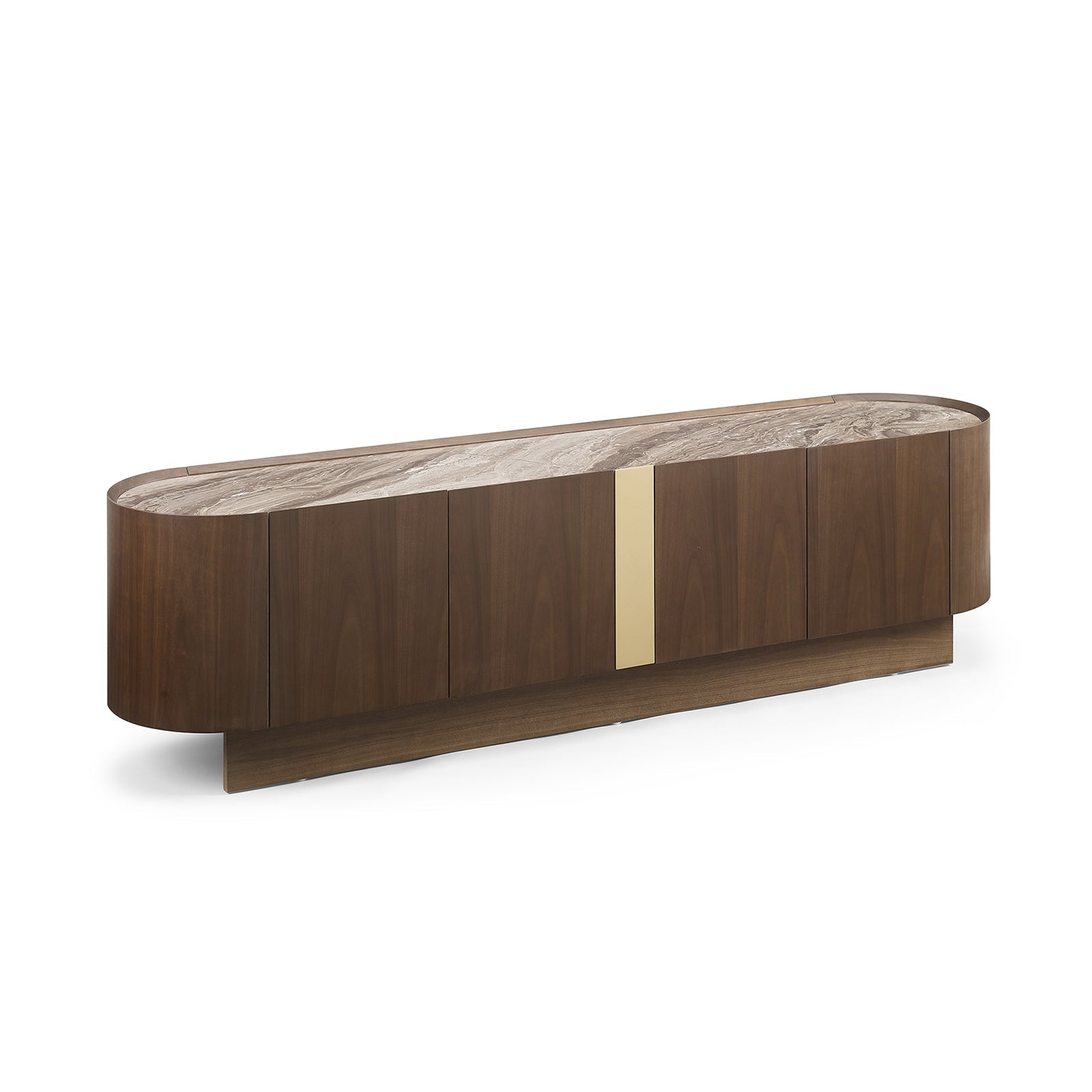 TV Units: TV Cabinet MDF Board Melamine Interior Storage Entertainment Unit