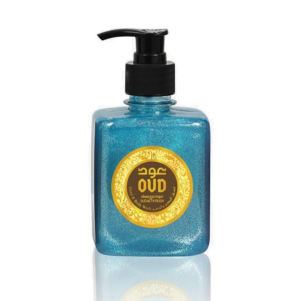 Body Wash & Hand Soap: Oud & Musk Hand & Body Wash 300mL