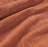 2-in-1 Teddy Sherpa Quilt Cover Set (Single Size - Terracotta)