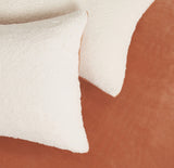 2-in-1 Teddy Sherpa Quilt Cover Set (Single Size - Terracotta)