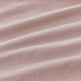 100% Cotton Vintage Washed Bed Quilt Cover Set - Pink - Single