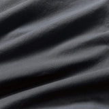 100% Vintage Washed Cotton Fitted Sheet Combo Set – 100% Natural Cotton, Ultra Soft & Breathable – Includes Fitted Sheet & Pillowcases – Machine Washable (Charcoal, Double)