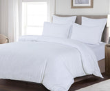 100% Premium Waffle Microfibre Quilt Cover Set (3Pcs) - White - Queen