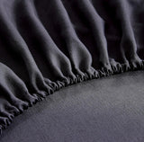 Bamboo Microfibre Sheet Set - Charcoal - Queen