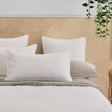 Lisbon Quilted 3-Piece Embossed Coverlet Set (White, Queen/King)
