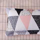 100% Cotton Reversible Quilt Cover Set - Annie - King Size