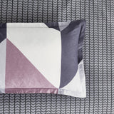 100% Cotton Reversible Quilt Cover Set - Dylan - King Size