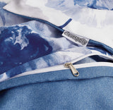 Microfiber Reversible Quilt Cover Set - Kylie - King Size