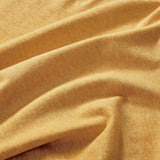 100% Jersey Cotton Quilt Cover Set - Yellow - Super King