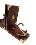 Kitchen & Bathroom DIY: Brass Bookend - Anchor