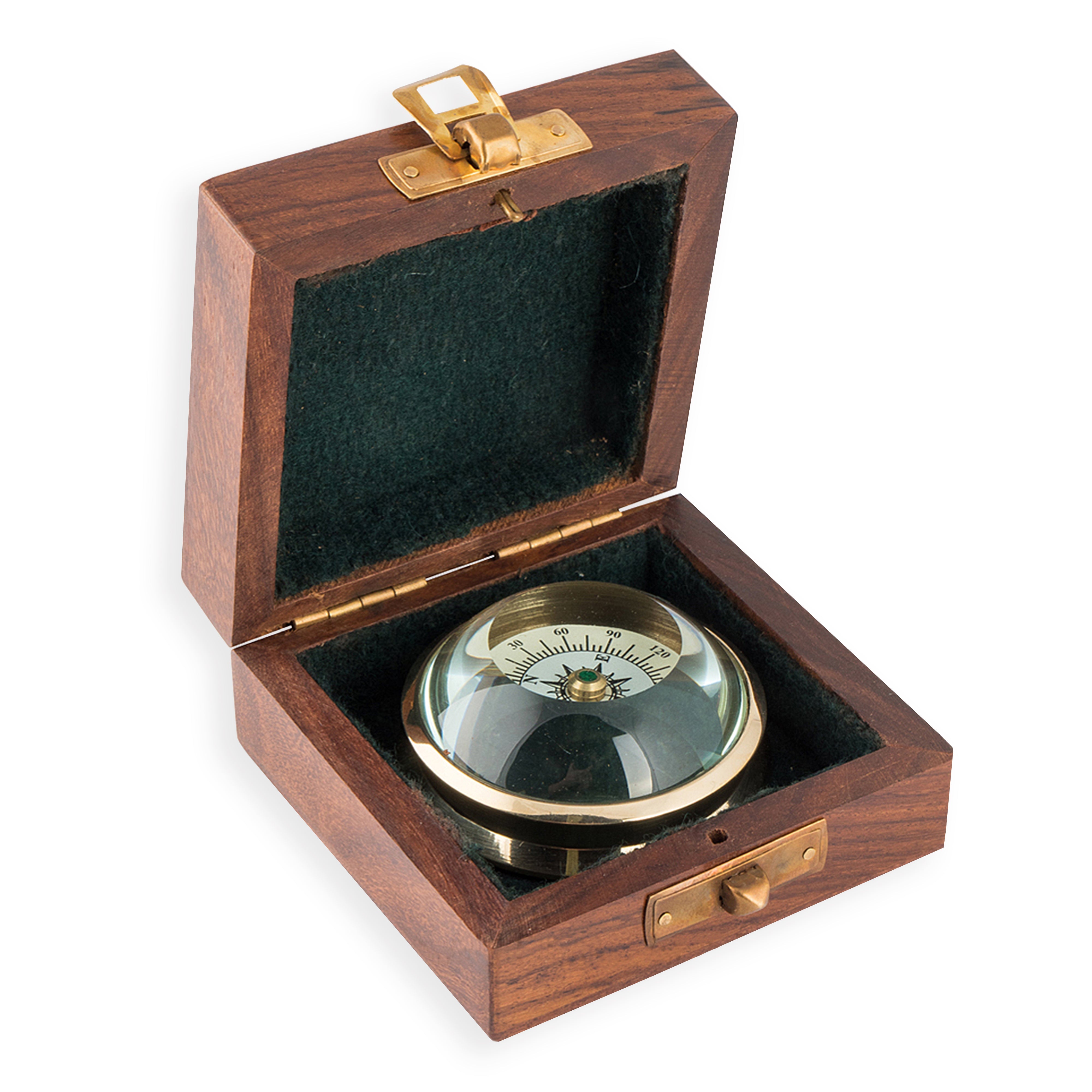 Audio Accessories: Curved Glass 60mm Floating Dial Compass