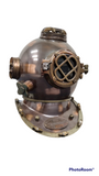 Boating Accessories: US Navy Mark V Diving Helmet  Dark Antique Finish