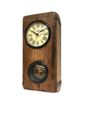 Clocks: Wall Clock - Brick Mould With Pendulum