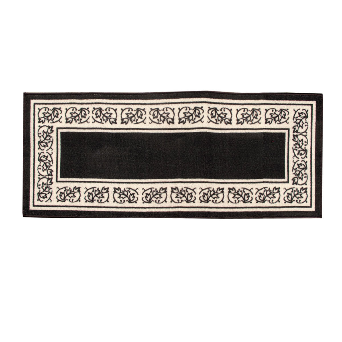 Bath Mats & Rugs: Newton Rubber Backed Non Slip Bath Runner 50 x 120cm Coffee