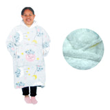Blankets & Throws: Girls Comfy Warm Blanket Hoodie with Sherpa Fleece Reverse Koala