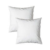 Cushions & Throws: Pair of Duck Feather Rich Fill European Cushion Inserter 65 x 65 cm