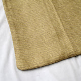 Cushions & Throws: Polyester Cotton Texture Cushion Cover Pale Gold