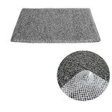 Bath Mats & Rugs: Loofah Shower Mat Black