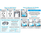 Pillows: Mediflow Adjustable Waterbase Water Neck Pain Reduction Standard Pillow 51 x 71 cm