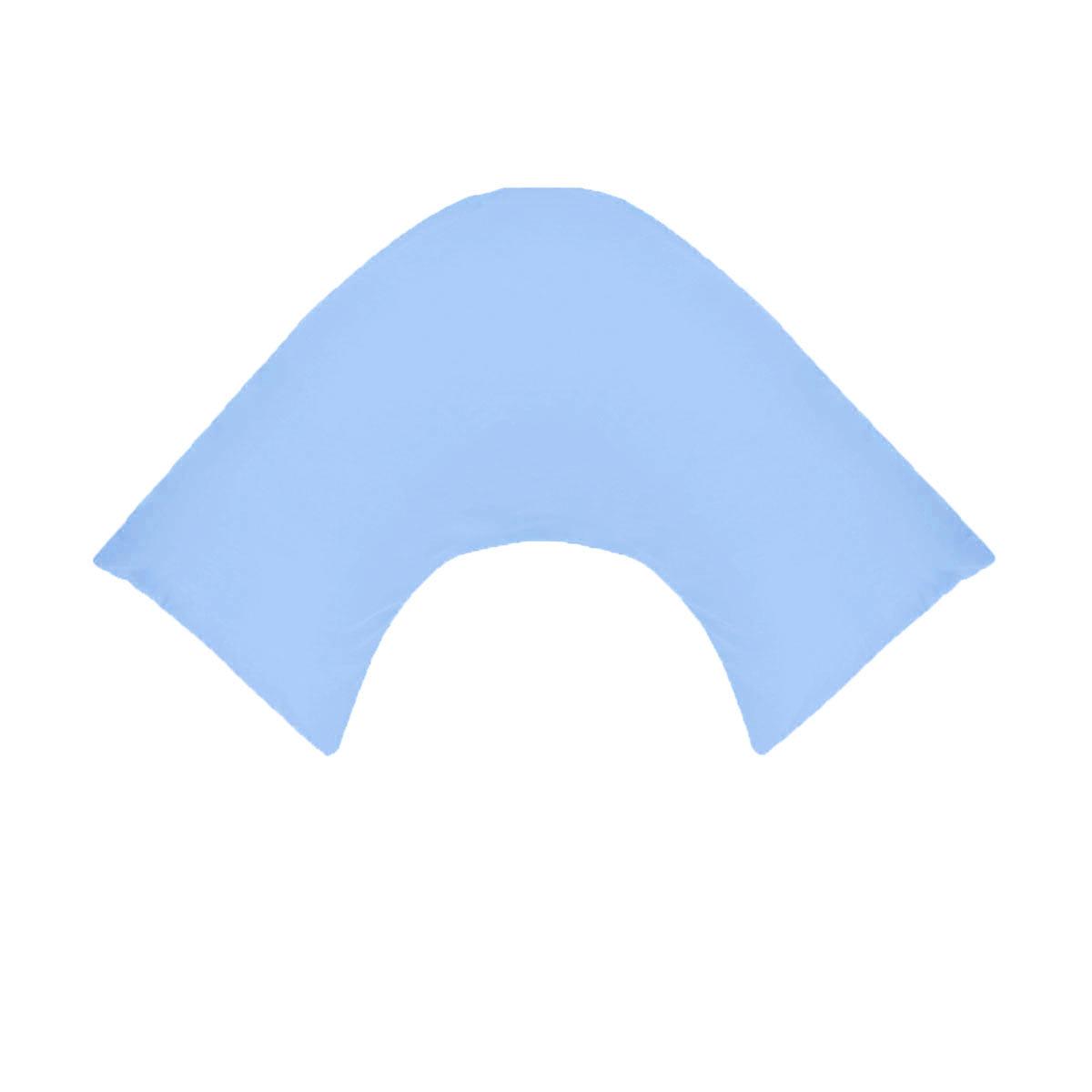 Pillowcases: 280TC Polyester Cotton V Shape Pillowcase Sky