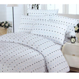 Duvet Covers: Polyester Cotton Stars Quilt Cover Set Double