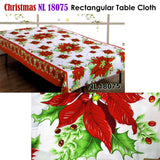 Table Linen & Kitchen Towels: Christmas Rectangular Table Cloth NL18075 150x260cm