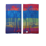 Beach Towels: Set of 4 Imperfect Jacquard Terry Beach Towels Palm Tree