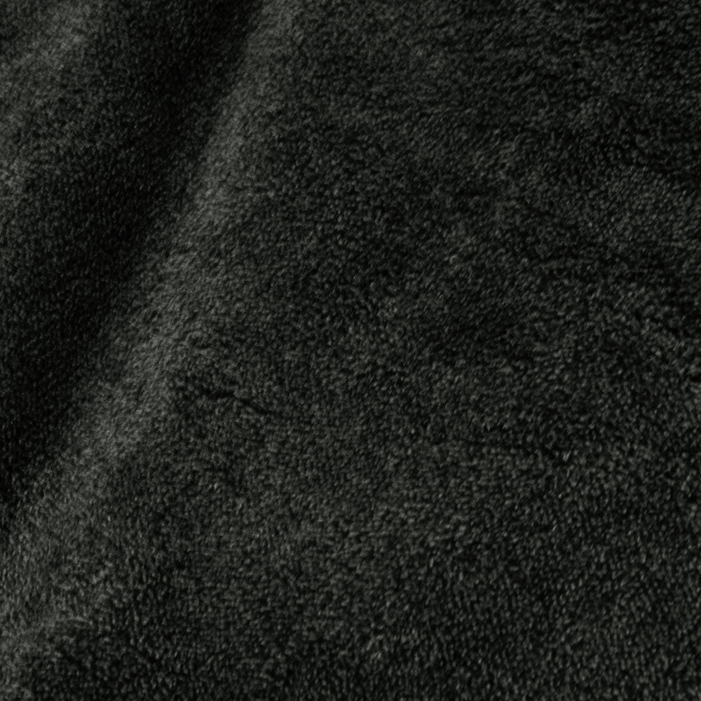 Blankets & Throws: Hotel Living Super Soft Coral Fleece Blanket Single Grey