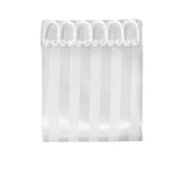 Curtains & Drapes: Jacquard Stripe Shower Curtain White