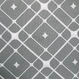 Artex Grey Stars Quilt Cover Set Queen
