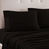 Bed Sheets: Art Terrace Microfiber Sheet Set Queen 33cm Wall Dark Chocolate
