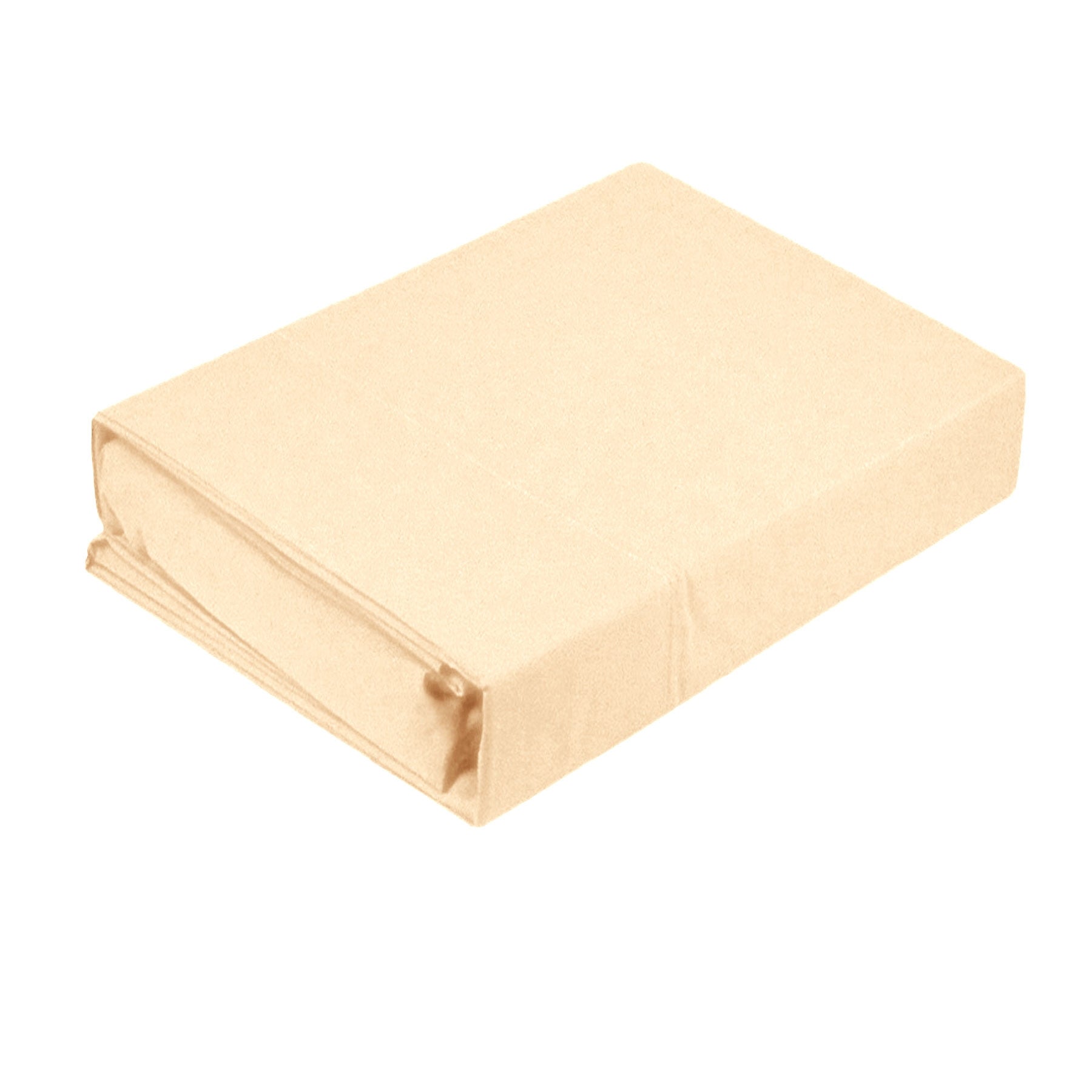 Bed Sheets: Artex Microfibre Sheet Set Queen Apricot