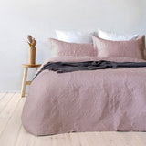 Quilts & Duvets: Bambury Paisley Embossed Dusk Coverlet Set Queen/King