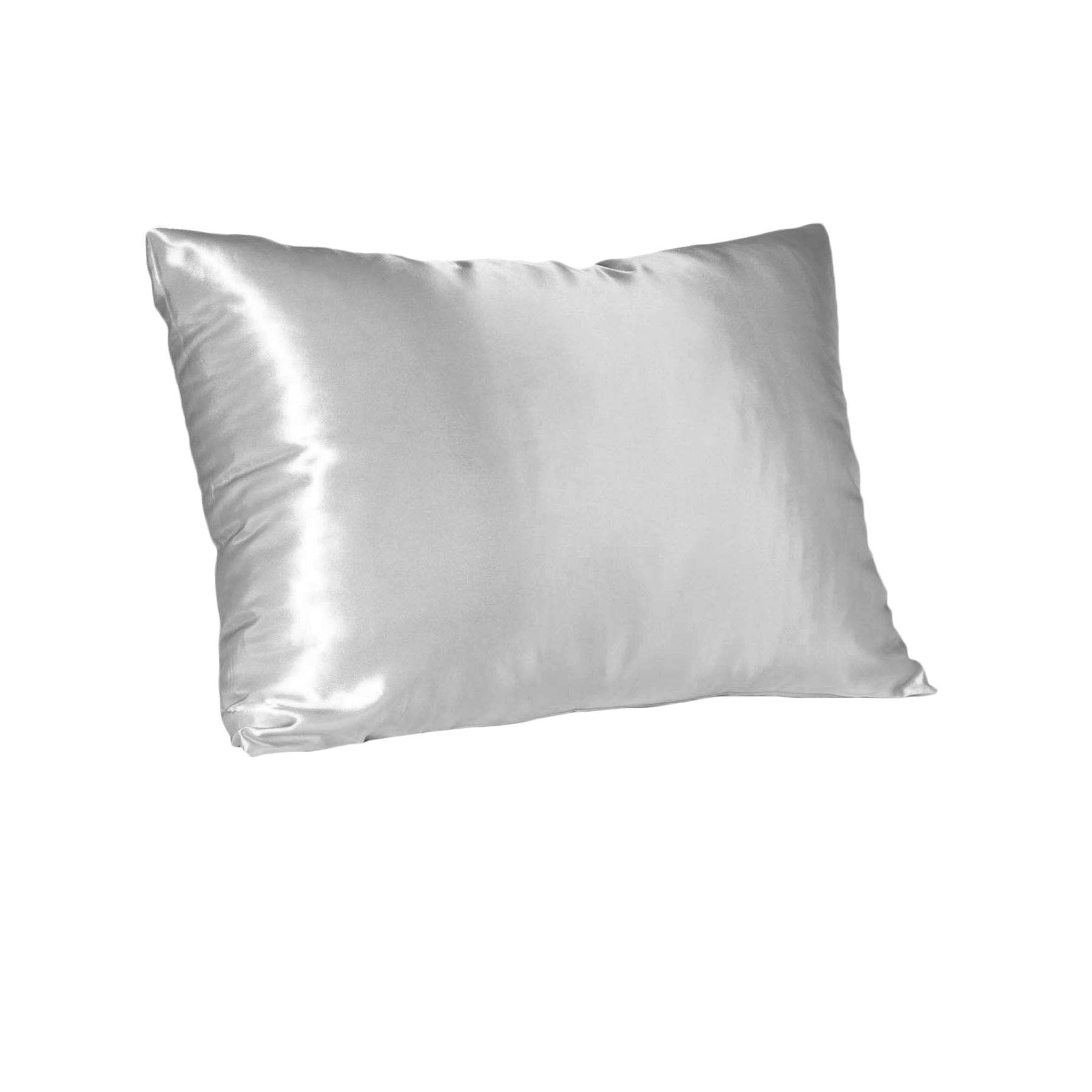 Pillowcases: Bambury Satin Standard Pillowcase Silver