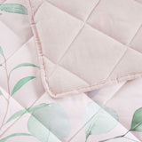 Quilts & Duvets: Bianca Sidney Blush Printed Floral Bedspread Set Queen